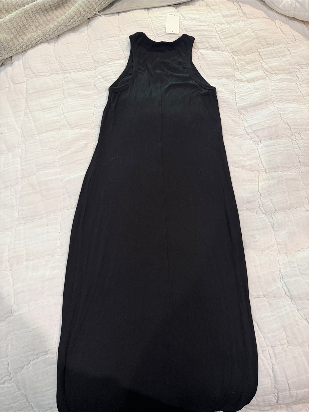 Splendid Black Ribbed Tank Top - Picture 3 of 3